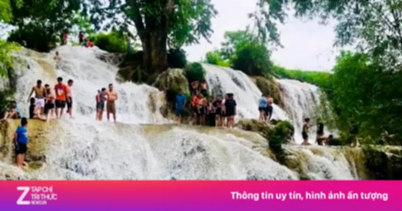 Tạm dừng khu du lịch Thác Trăng sau vụ du khách tử vong khi tắm thác
