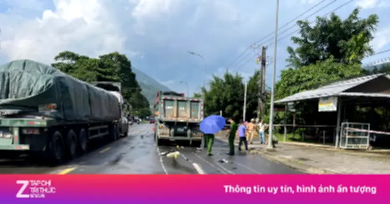 Tạm giữ tài xế container vụ tai nạn khiến 2 người thương vong ở Lâm Đồng
