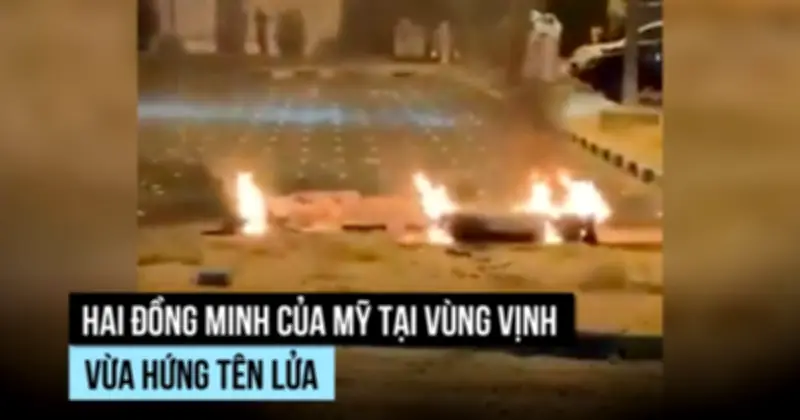 Tên lửa và UAV tấn công Kuwait và Bahrain
