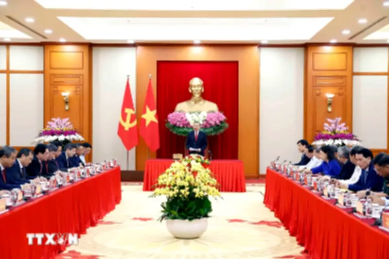 Tổng Bí thư, Chủ tịch nước làm việc với Hội đồng Lý luận Trung ương
