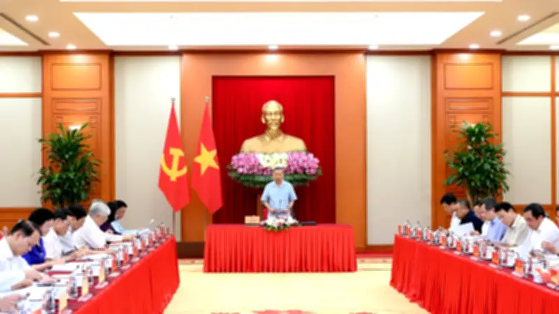 Tổng Bí thư, Chủ tịch nước Tô Lâm chủ trì cuộc họp quan trọng
