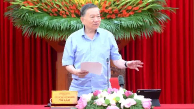 Tổng Bí thư, Chủ tịch nước Tô Lâm chủ trì cuộc làm việc quan trọng