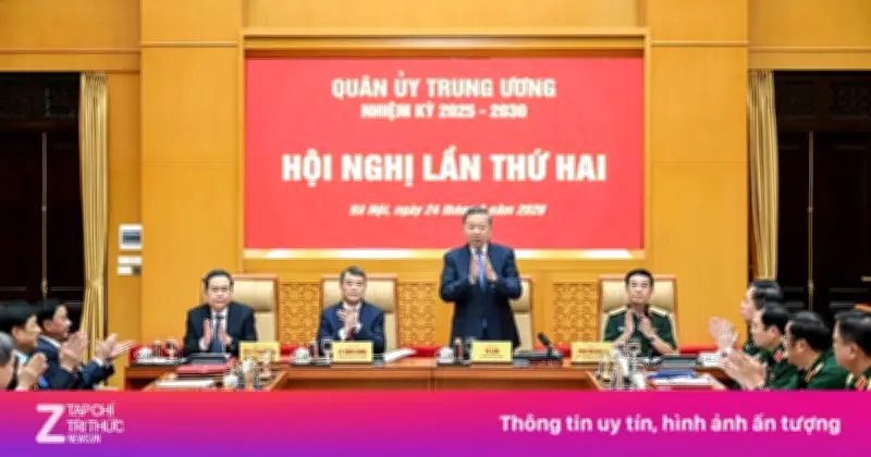 Tổng Bí thư, Chủ tịch nước Tô Lâm chủ trì Hội nghị Quân ủy Trung ương lần thứ hai