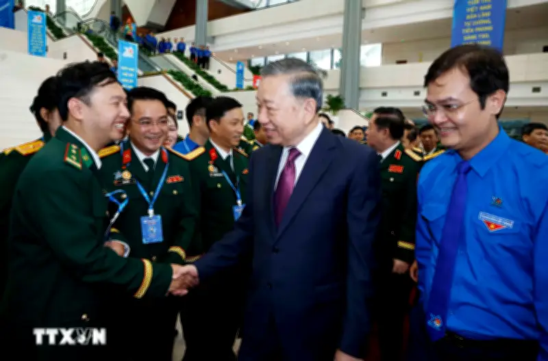 Tổng Bí thư, Chủ tịch nước Tô Lâm dự Đại hội Đoàn toàn quốc lần thứ XIII