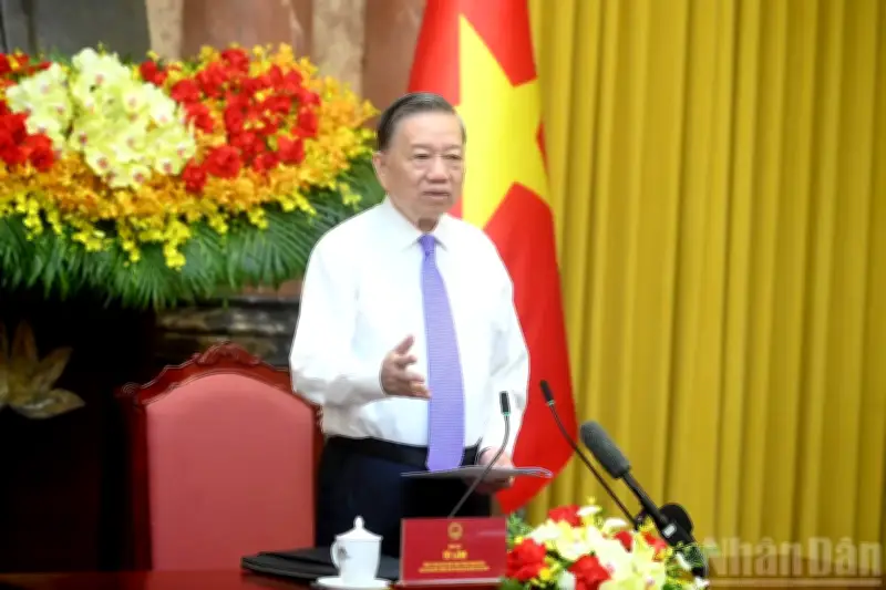 Tổng Bí thư, Chủ tịch nước Tô Lâm gặp 100 tấm gương 'Việc tử tế'