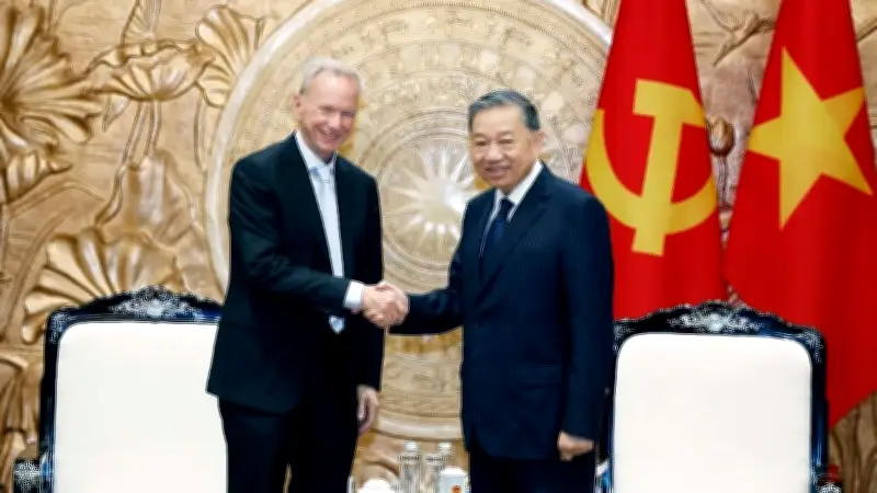 Tổng Bí thư, Chủ tịch nước tiếp cựu Chủ tịch Google Eric Schmidt