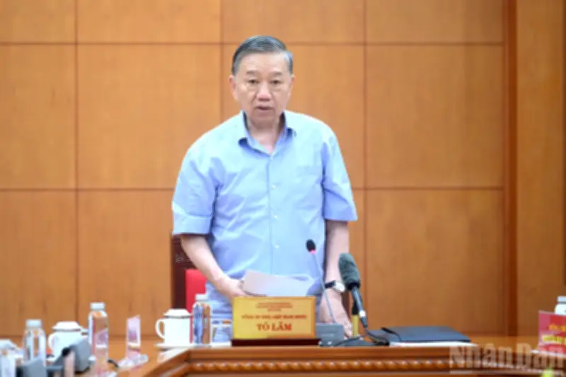 Tổng Bí thư Tô Lâm chủ trì họp chuẩn bị năm học mới 2026-2027