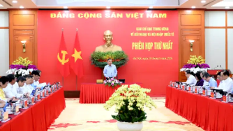 Tổng Bí thư Tô Lâm chủ trì Phiên họp thứ nhất Ban Chỉ đạo đối ngoại