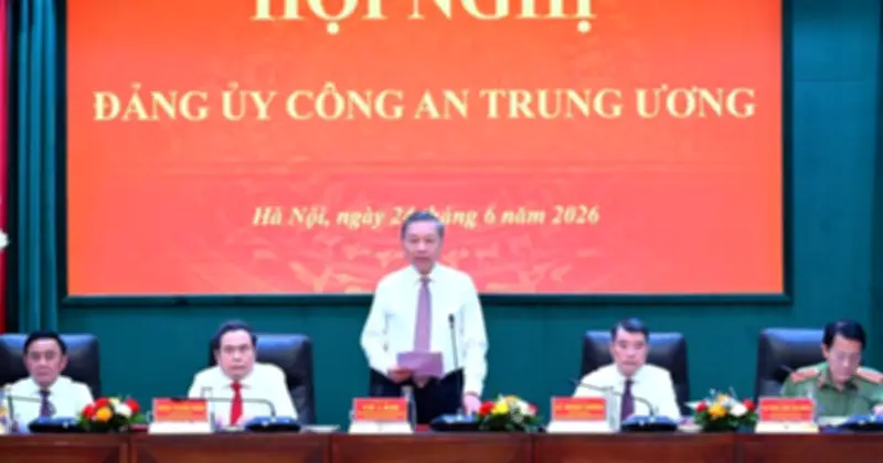 Tổng Bí thư Tô Lâm: Công an khẳng định tận trung với Đảng, tận hiếu với dân