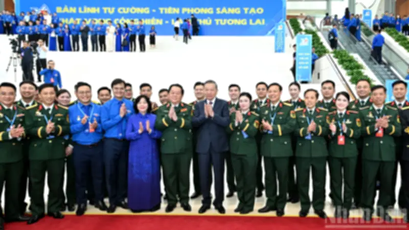 Tổng Bí thư Tô Lâm dự phiên trọng thể Đại hội Thi đua yêu nước toàn quốc
