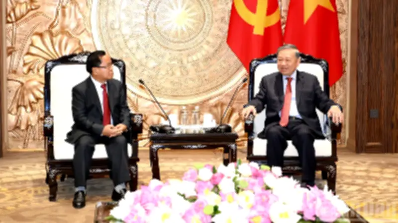 Tổng Bí thư Tô Lâm tiếp Phó Thủ tướng, Bộ trưởng Tư pháp Lào