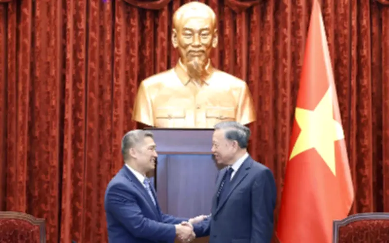 Tổng Bí thư Tô Lâm tiếp Quyền Bộ trưởng Hải quân Hoa Kỳ Hùng Cao
