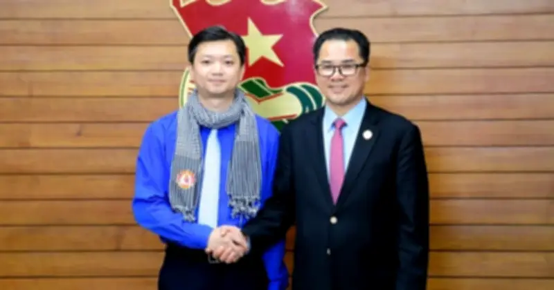 Tăng cường hợp tác thanh niên Việt Nam - Campuchia