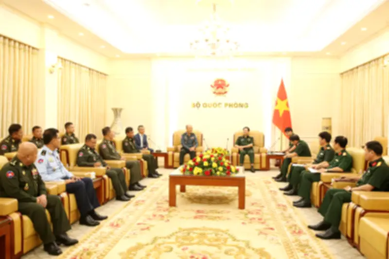 Tổng Tham mưu trưởng QĐND Việt Nam tiếp Phó Tổng Tư lệnh Quân đội Hoàng gia Campuchia