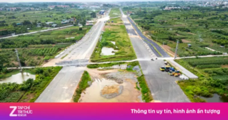 Toàn cảnh gần 60 km đường Vành đai 4 qua Hà Nội