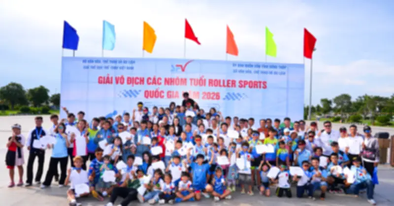 TP HCM vô địch toàn đoàn giải Roller Sports các nhóm tuổi quốc gia 2026