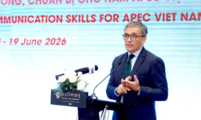 Tập huấn nâng cao năng lực truyền thông chuẩn bị cho Năm APEC Việt Nam 2027