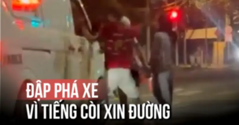 TP.HCM: Chặn đường đập phá xe chỉ vì tiếng còi