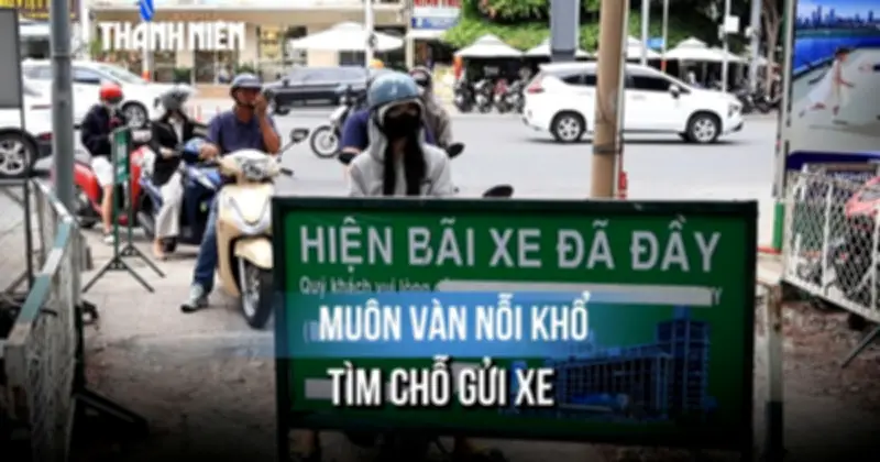 TP.HCM: Đi làm 30 phút, tìm chỗ gửi xe mất thêm 15 phút - Bài toán giao thông tĩnh nan giải