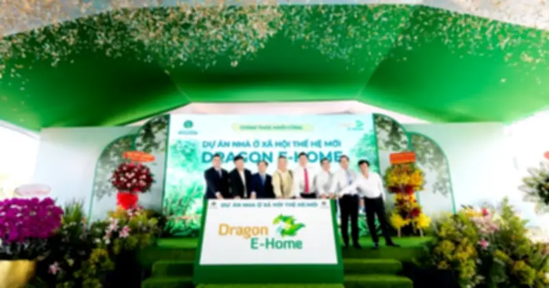TP.HCM khởi công dự án nhà ở xã hội Dragon E-Home với 764 căn hộ
