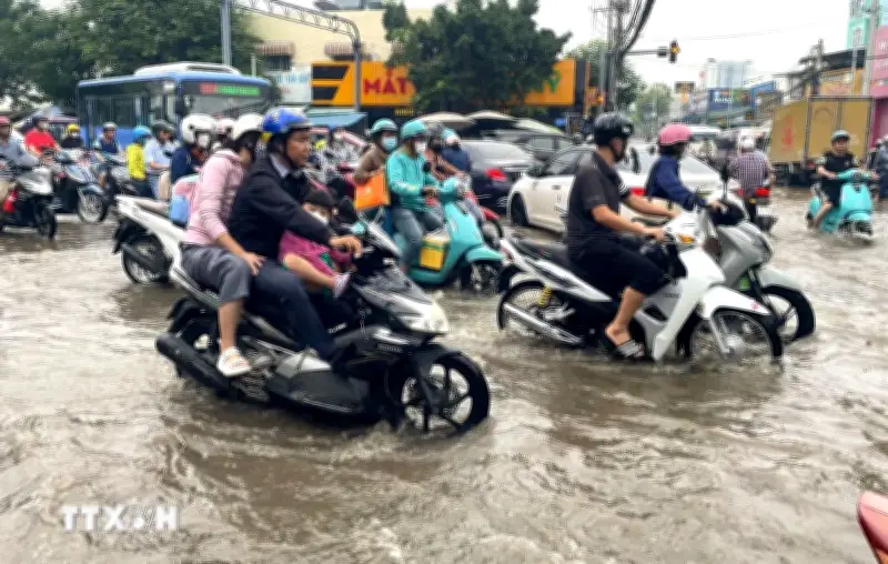 TP.HCM tìm lời giải dài hạn cho bài toán ngập nước đô thị
