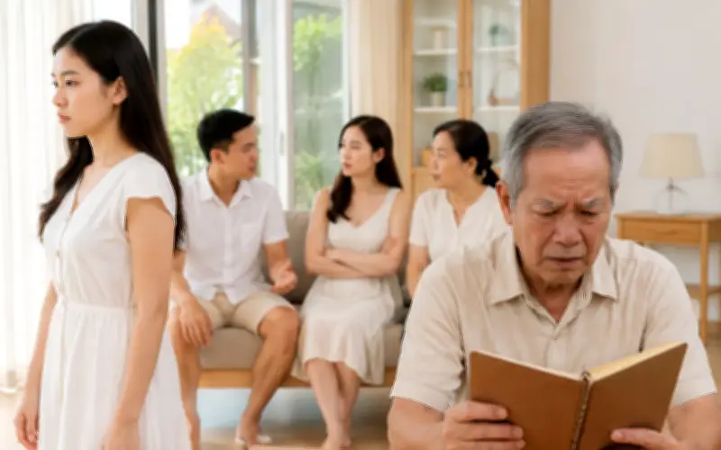 Trao 3,8 tỷ tiền bồi thường đất cho con trai, con gái giấu sổ khiến cha chết lặng