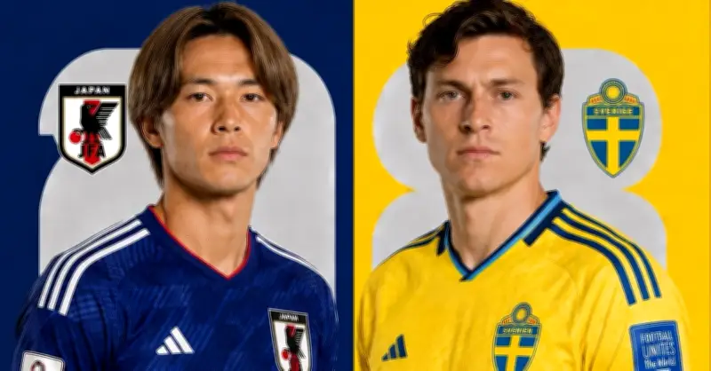 Trực tiếp bóng đá Nhật Bản vs Thụy Điển: Bảng F World Cup 2026