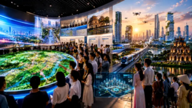 Triển lãm quy hoạch Hà Nội 100 năm: Công nghệ 3D mapping đưa tầm nhìn đến gần công chúng
