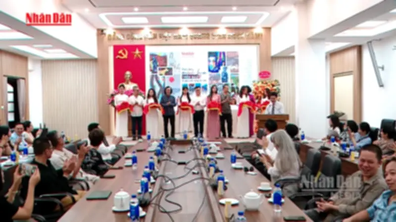 Triển lãm tranh minh họa báo Nhân Dân: Nghệ thuật đồng hành cùng báo chí