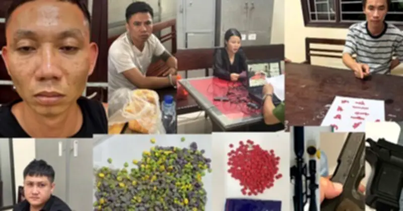 Triệt phá đường dây ma túy liên tỉnh do 'Bún' cầm đầu, thu giữ hơn 6.400 viên ma túy tổng hợp