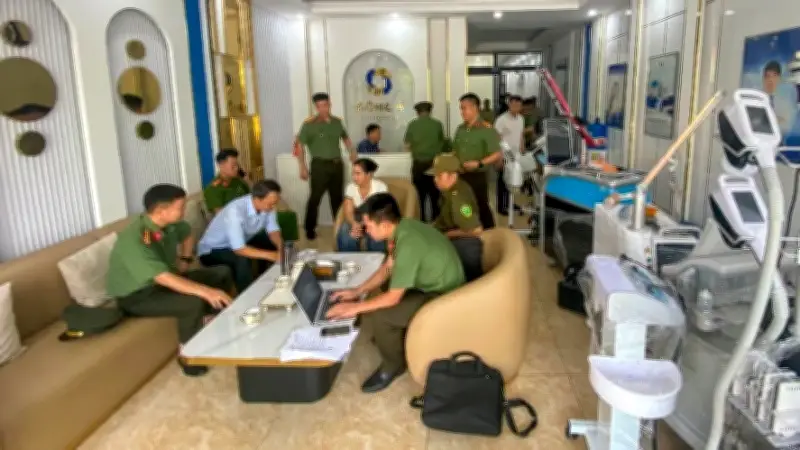 Triệt phá đường dây thẩm mỹ viện chui, lừa đảo hàng tỷ đồng