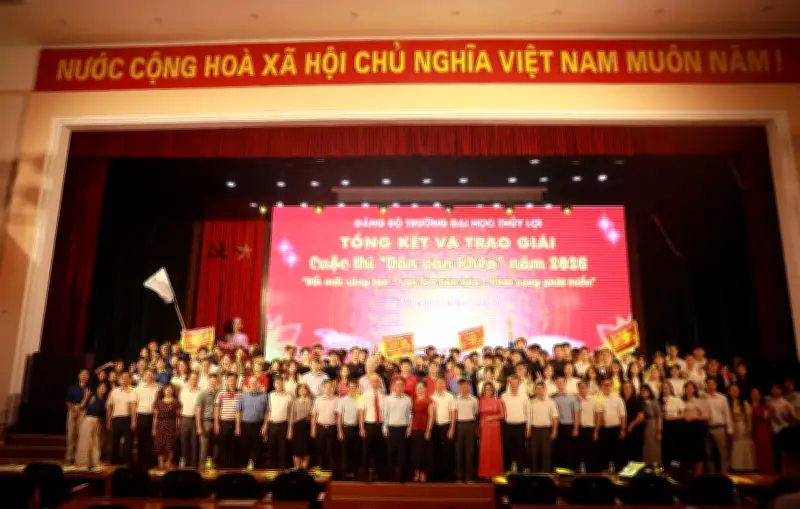 Trường Đại học Thủy lợi tổ chức cuộc thi Dân vận khéo năm 2026