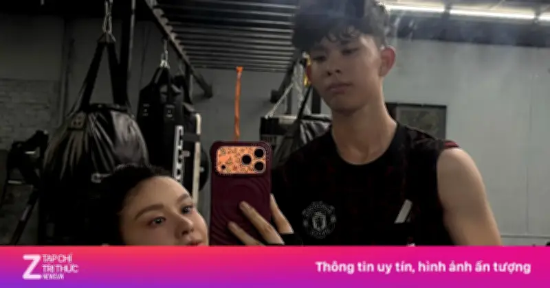Trương Quỳnh Anh khoe con trai 14 tuổi cao 1,82 m, tập gym săn chắc