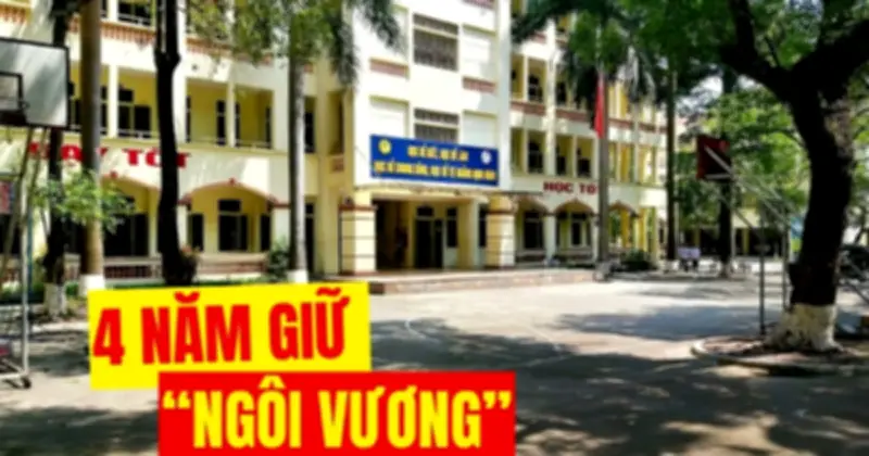 Trường THPT Lê Quý Đôn - Hà Đông dẫn đầu điểm chuẩn Hà Nội 4 năm liên tiếp