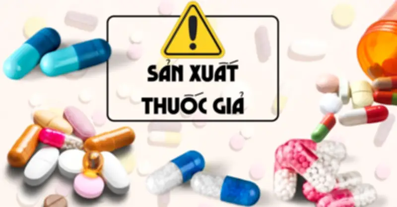 Trình dược viên ở Hà Nội dùng bột ngô sản xuất thuốc giả bán ra thị trường