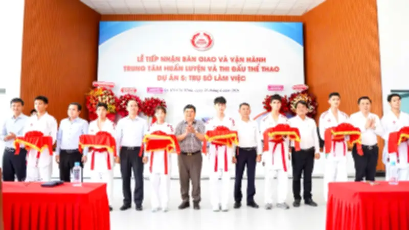 Trung tâm Huấn luyện Thể thao TP.HCM: Trụ sở mới đi vào hoạt động