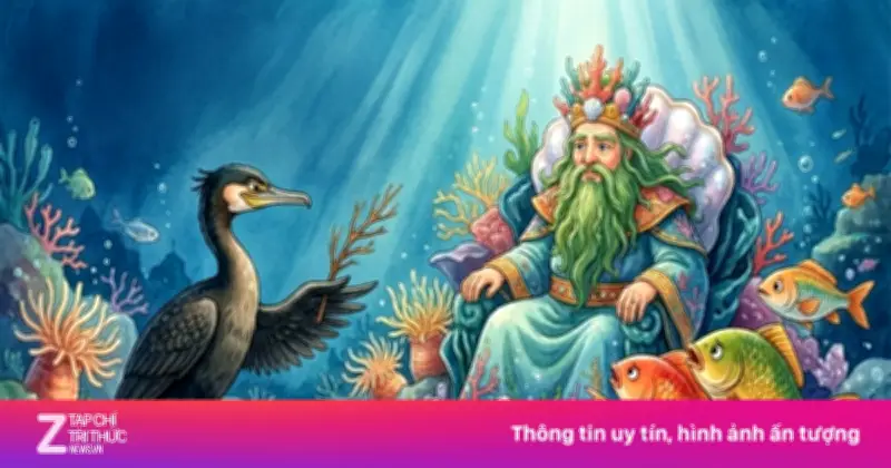 Truyện kể cho bé: Cá và chim cốc