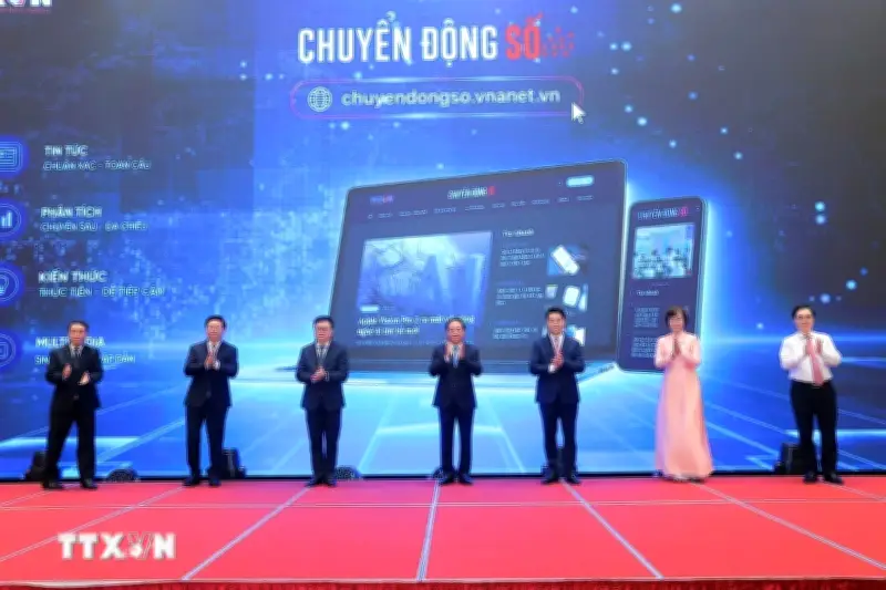 TTXVN khai trương chuyên trang thông tin chuyển đổi số