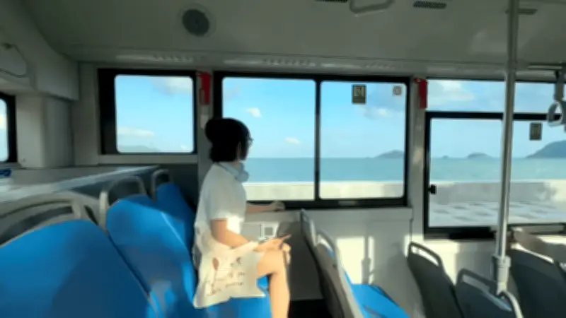 Tuyến xe buýt điện 173 Côn Đảo: Hành trình ven biển đẹp như Nhật Bản