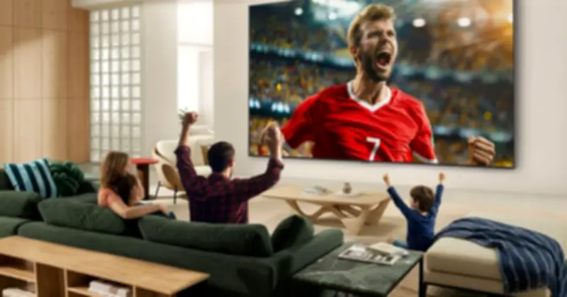TV LG QNED evo AI 2026: màn hình 115 inch cho trải nghiệm thể thao đỉnh cao