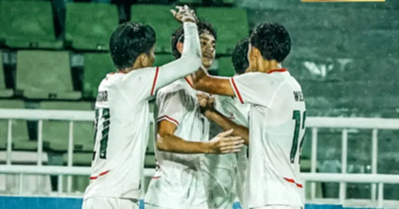 U19 Indonesia thắng đậm U19 Đông Timor 3-0 tại giải U19 Đông Nam Á
