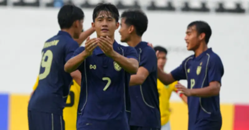 U19 Thái Lan đại thắng U19 Brunei 9-0 tại giải U19 Đông Nam Á