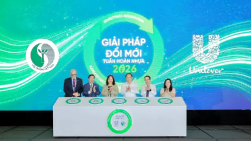Unilever và Cục Môi trường tái ký kết hợp tác thúc đẩy kinh tế tuần hoàn nhựa 2026-2030