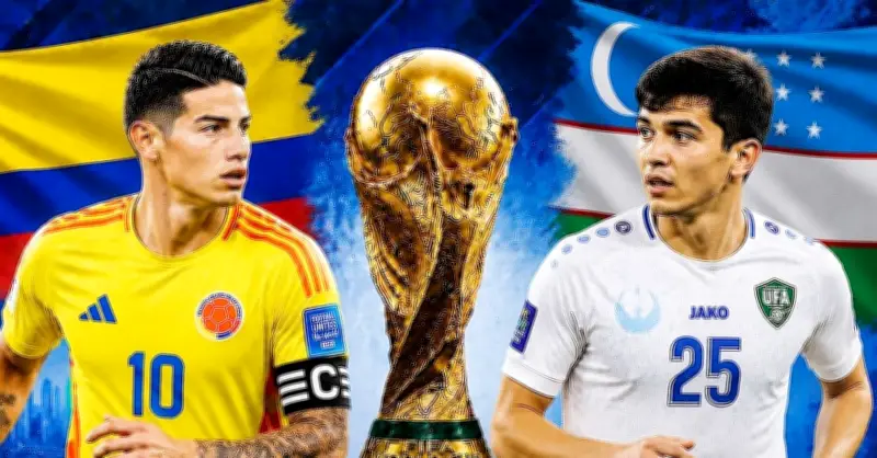 Uzbekistan lần đầu dự World Cup, đối đầu Colombia ở vòng bảng