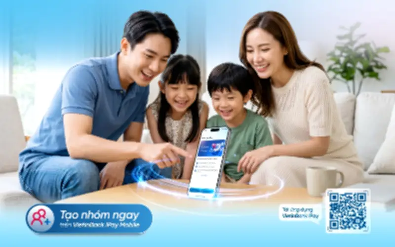 V-Family: Kết nối tài chính, gia tăng đặc quyền cho cả nhà