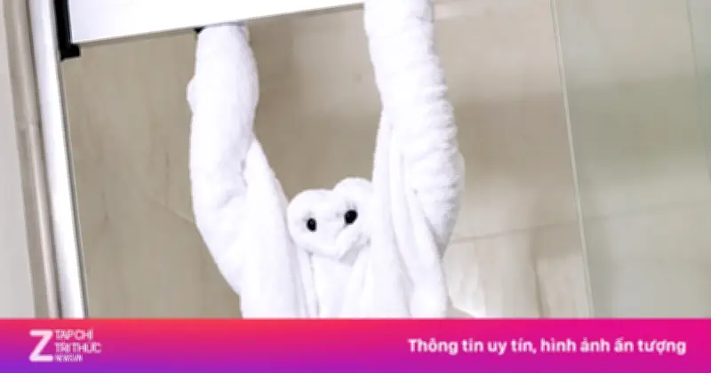 Vì sao khách sạn gấp khăn tắm hình động vật? Bí mật đằng sau nghệ thuật towel origami