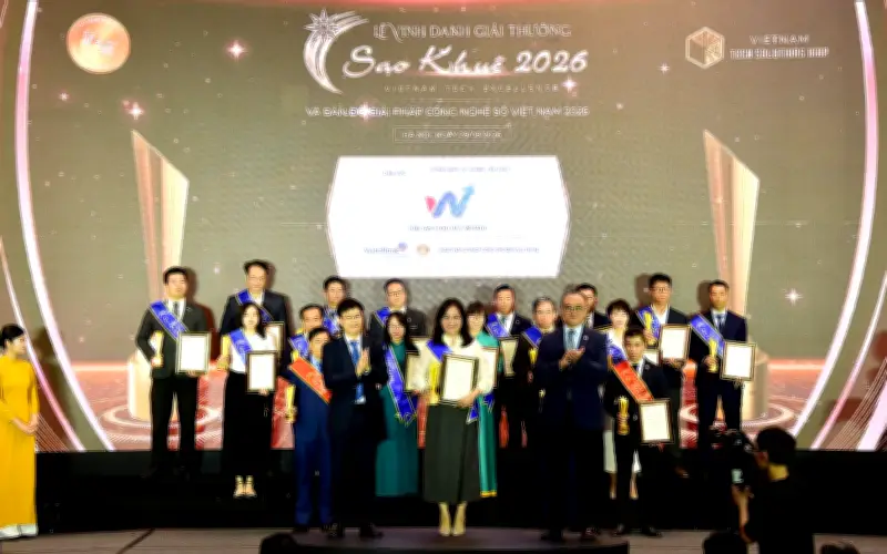 V-Wealth của VietinBank đoạt giải Sao Khuê 2026 với giải pháp đầu tư cá nhân hóa