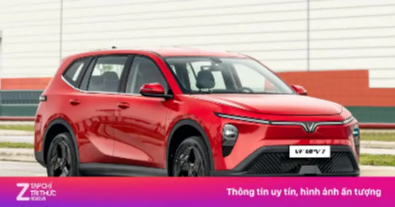 VF MPV 7 chinh phục gia đình Việt nhờ không gian rộng và hạ tầng sạc