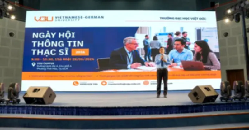 VGU Master Info Day 2026: Hành trình kiến tạo sự nghiệp toàn cầu