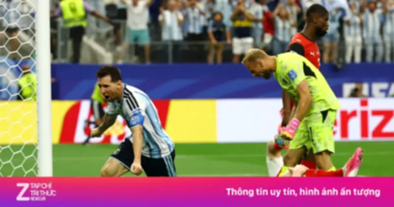 Video Messi hoàn tất cú đúp vào lưới đối thủ